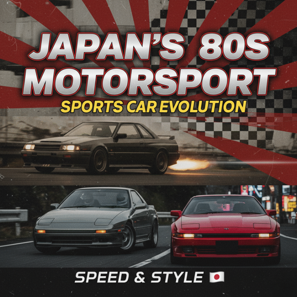 Background Japan’s Motorsport and Sports Car Scene in the 1980s 