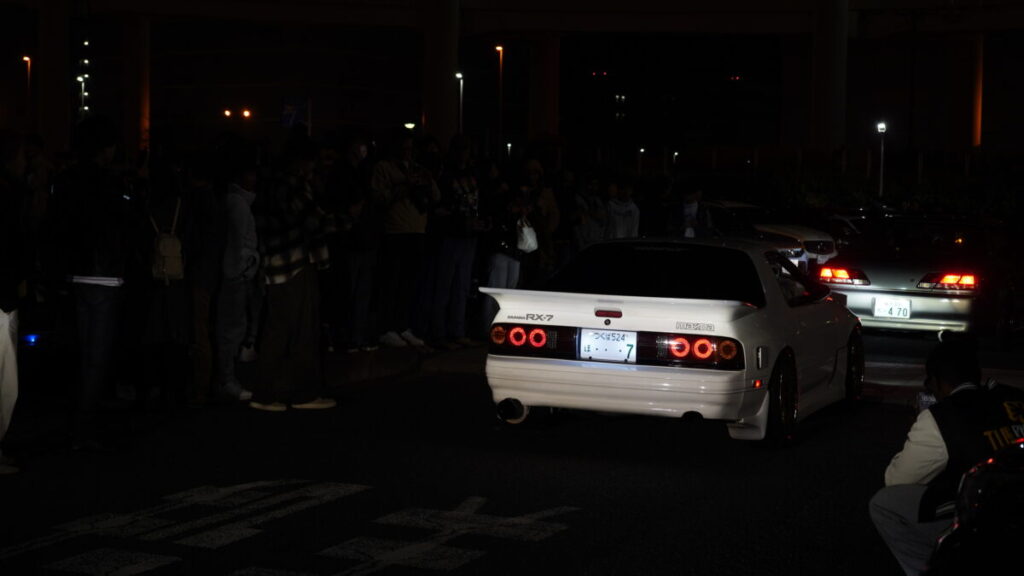 Old RX7 in Daikoku PA