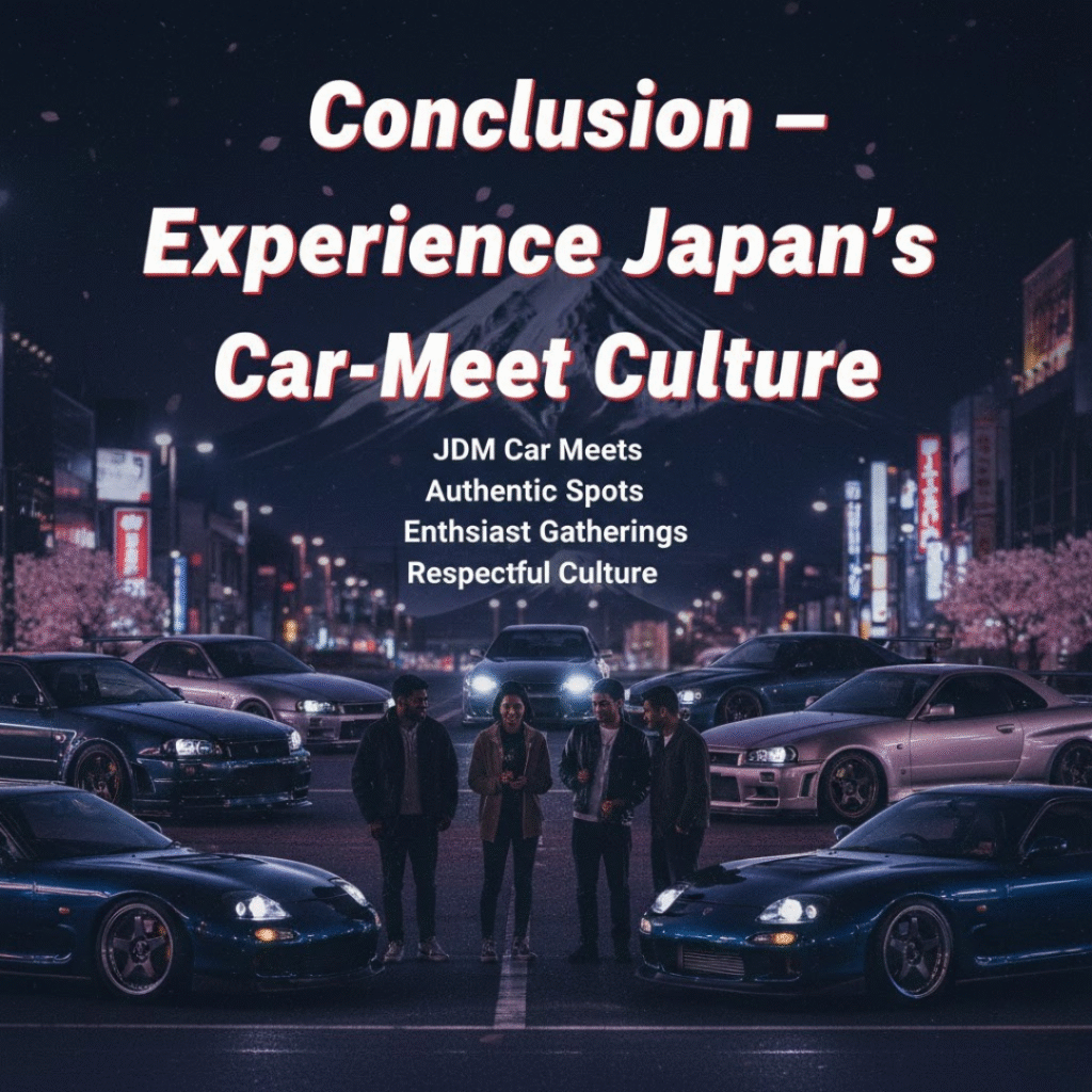 Experience Japan’s Car-Meet Culture