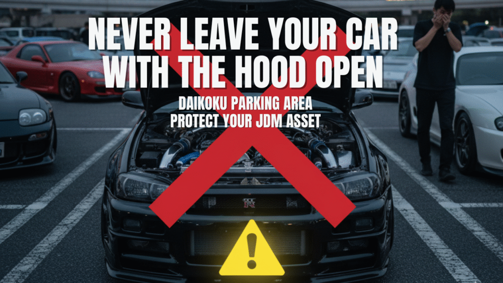 Never Leave Your Car with the Hood Open