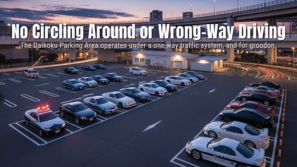 No Circling Around or Wrong-Way Driving