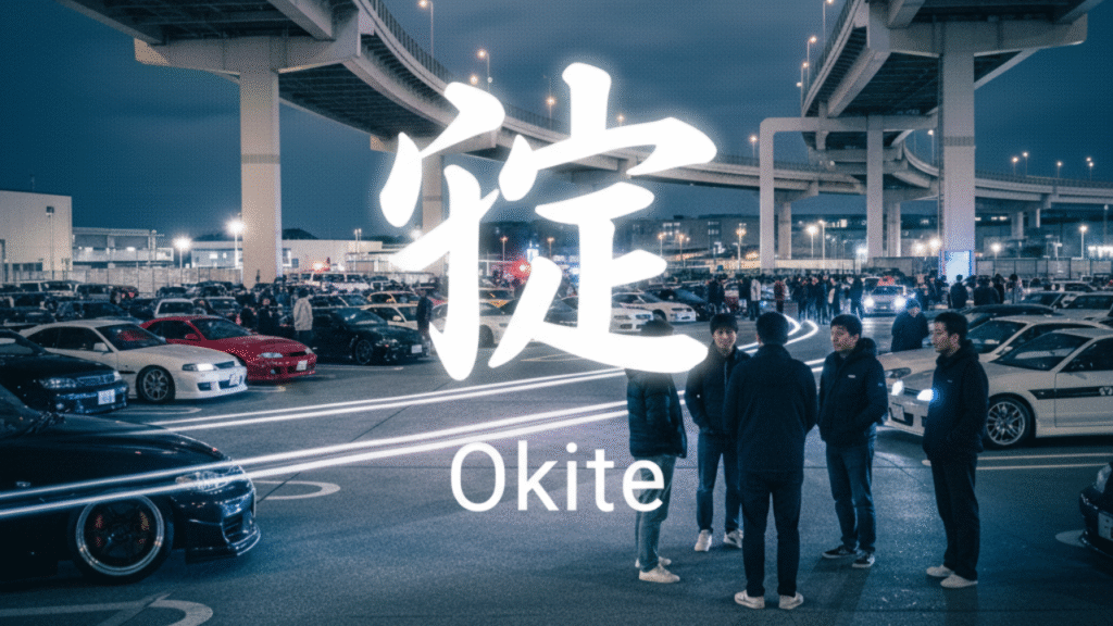 “Okite” of Daikoku Parking Area