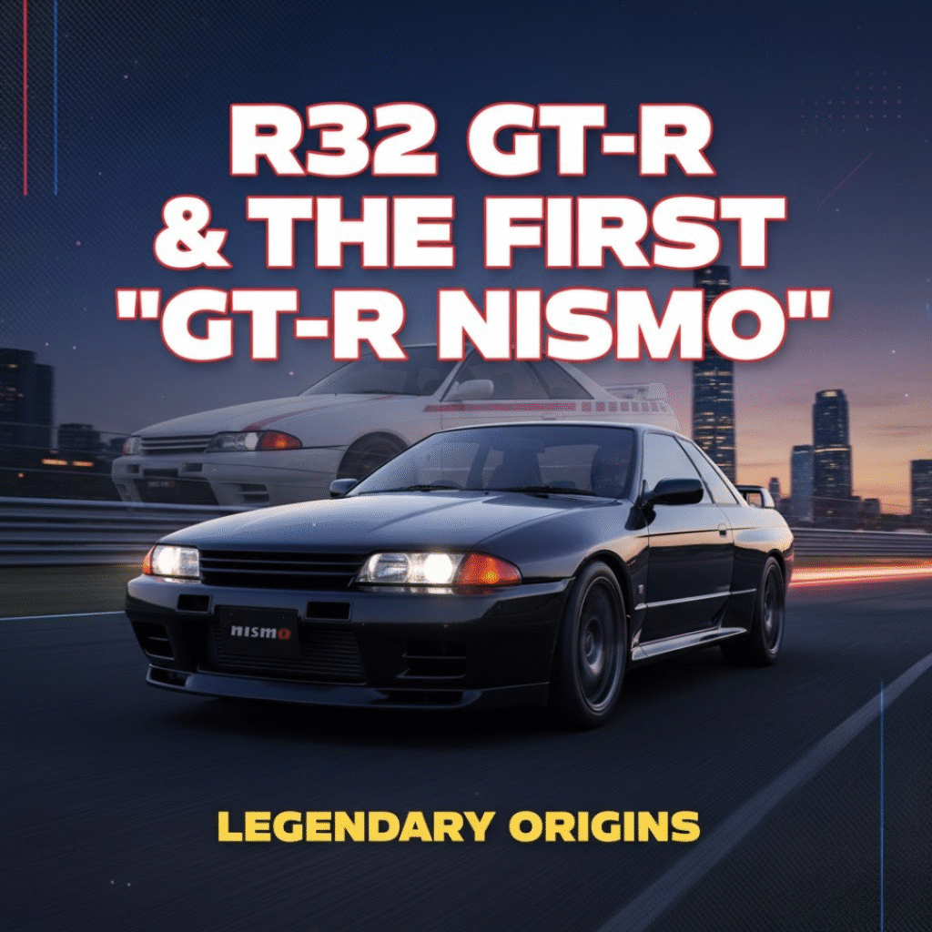 R32 GT-R and the First “GT-R NISMO”