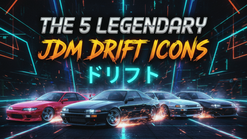 The 5 Legendary JDM Drift Icons