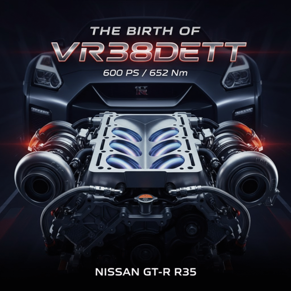 The Birth of VR38DETT