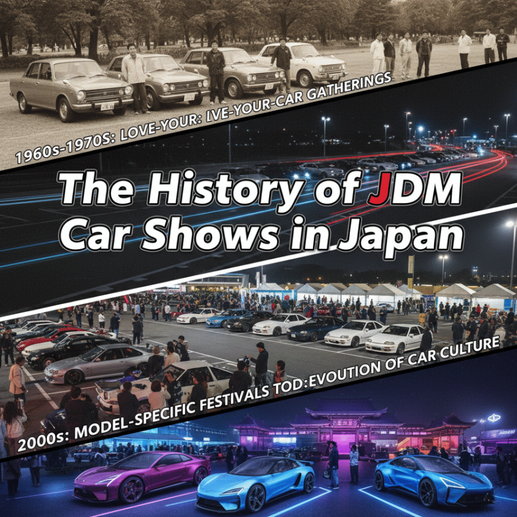 The History of JDM Car Shows in Japan
