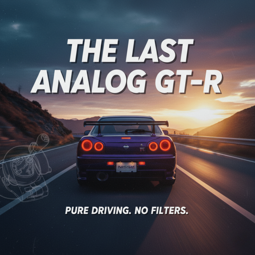 The Last Analog GT-R