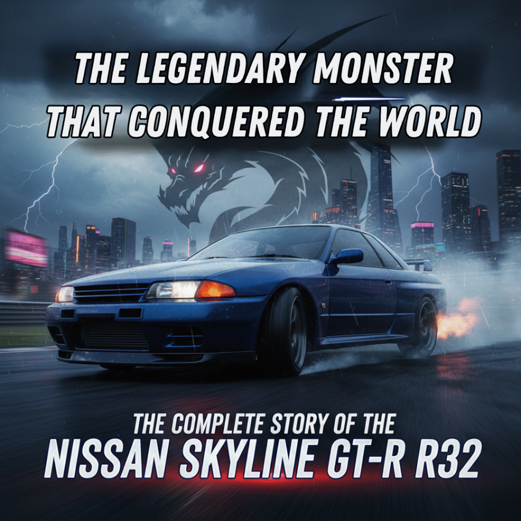 The Legendary Monster That Conquered the World — The Complete Story of the Nissan Skyline GT-R R32