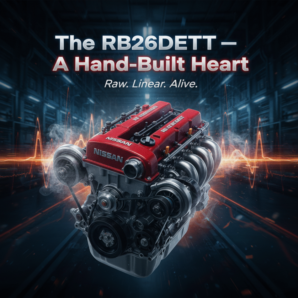 The RB26DETT — A Hand-Built Heart