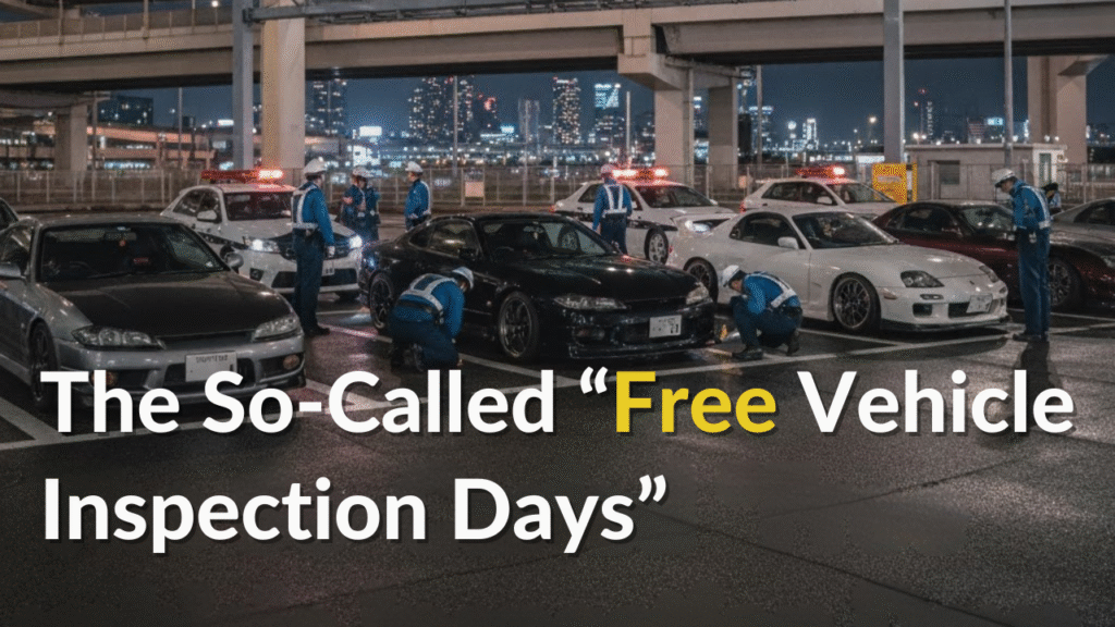 The So-Called “Free Vehicle Inspection Days”