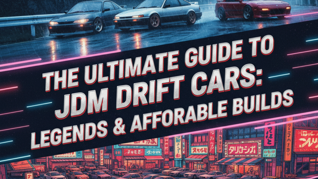 The world of JDM drift cars