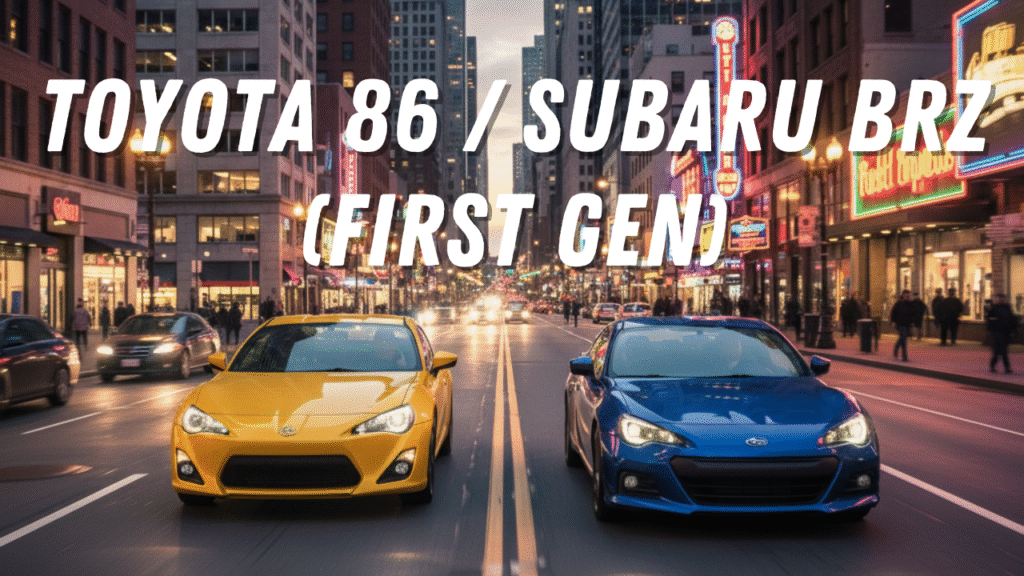 Toyota 86 / Subaru BRZ (First Gen)
