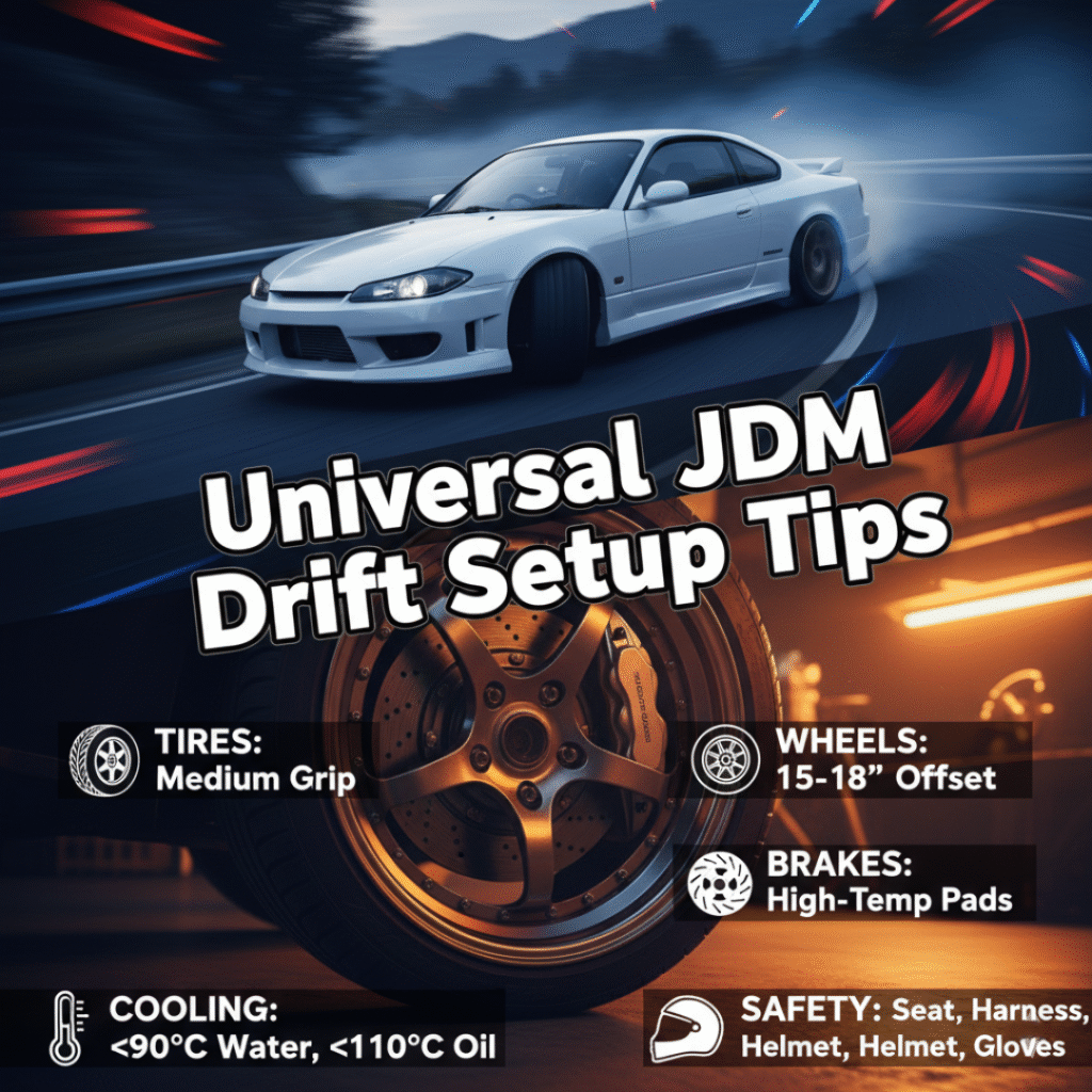 Universal JDM Drift Setup Tips