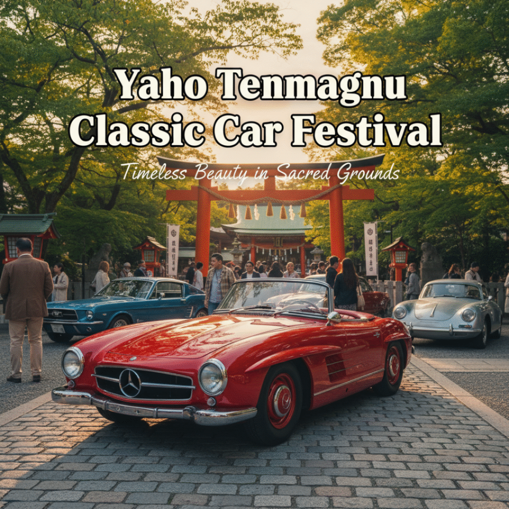 Yaho Tenmangu Classic Car Festival