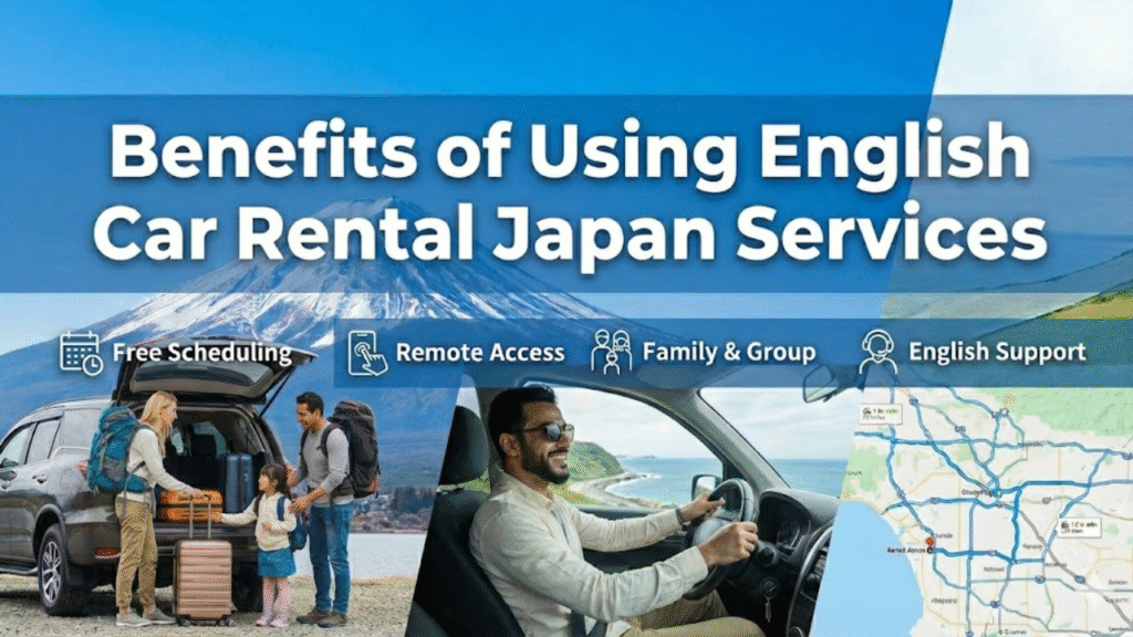 Benefits of Using English Car Rental Japan Services