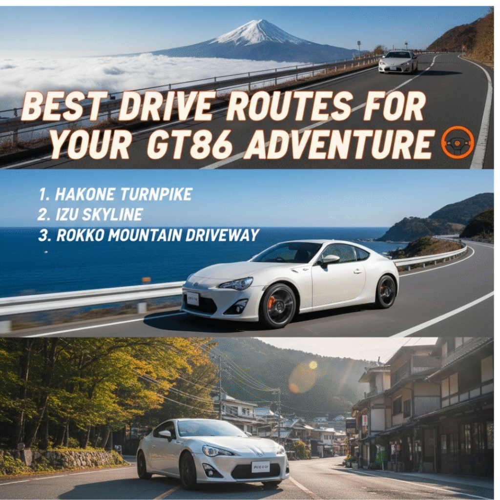 Best Drive Routes for Your GT86 Adventure