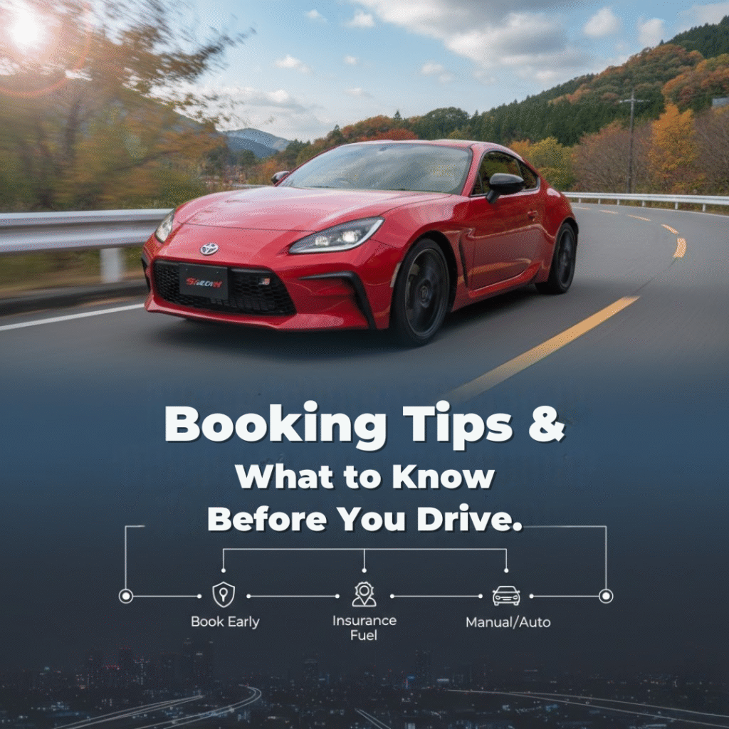 Booking Tips & What to Know Before You Drive