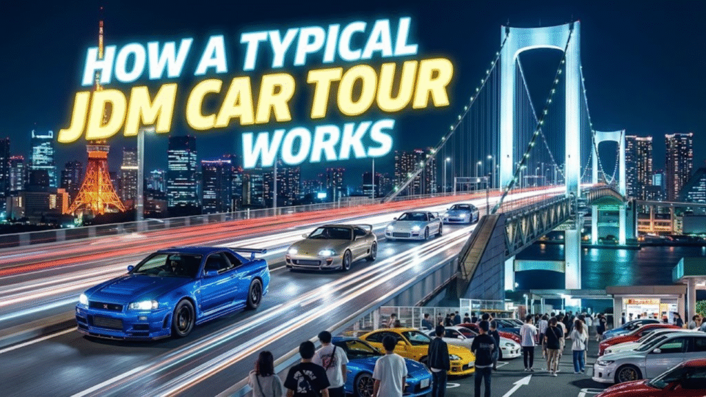 How a Typical JDM Car Tour Works