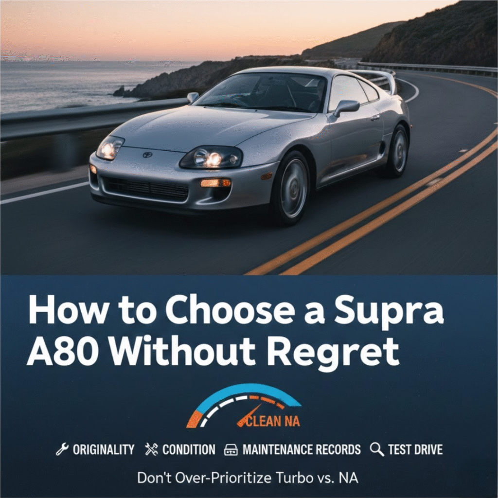 How to Choose a Supra A80 Without Regret