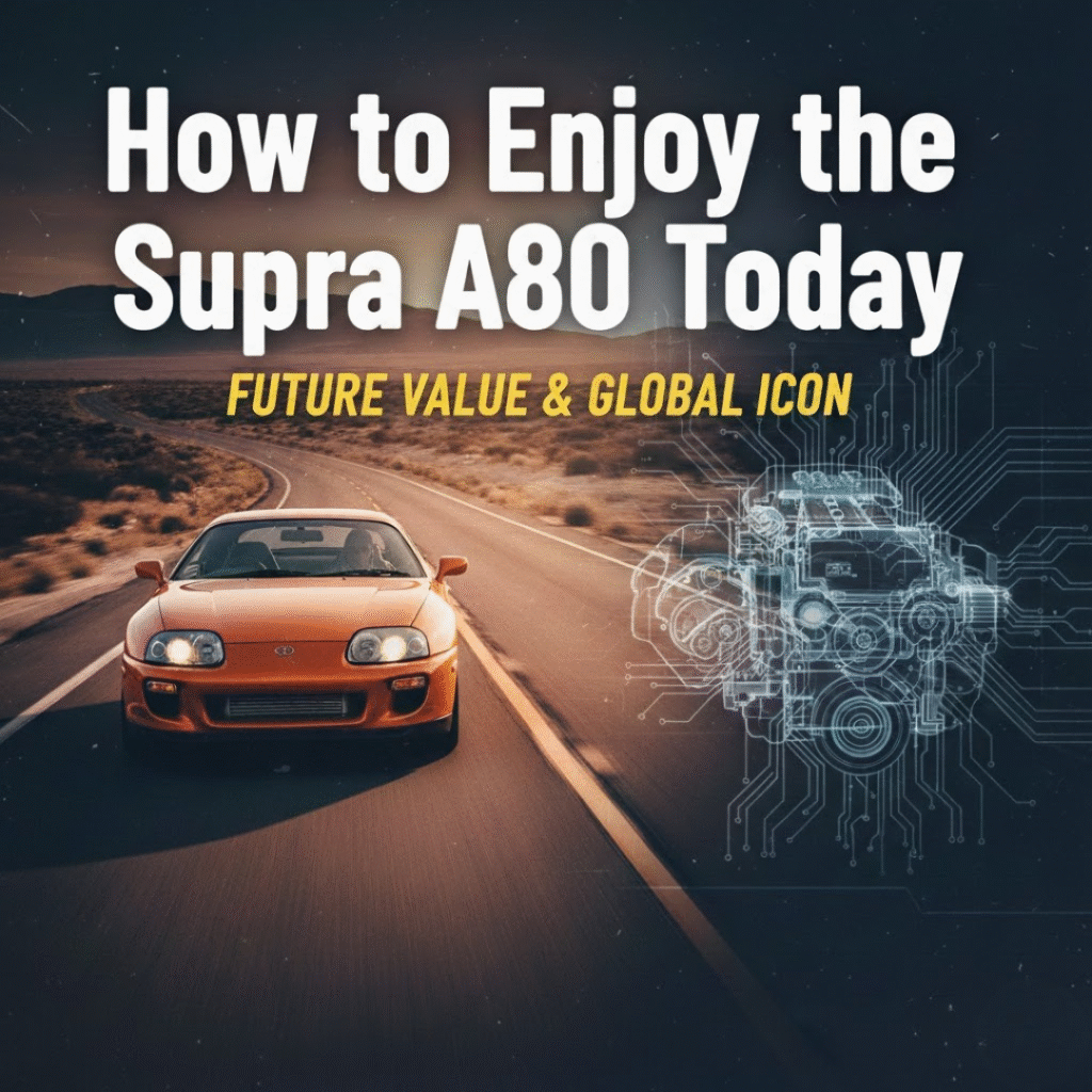 How to Enjoy the Supra A80 Today