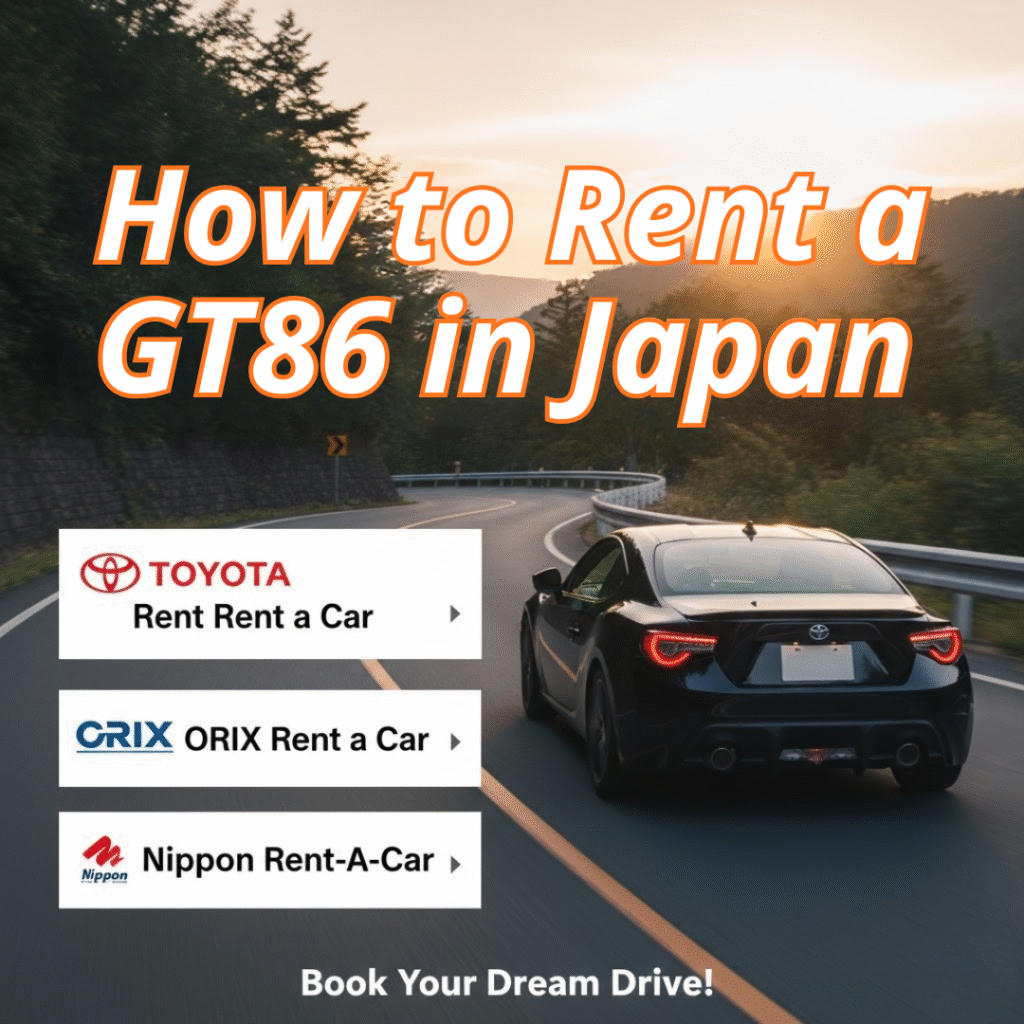 How to Rent a GT86 in Japan