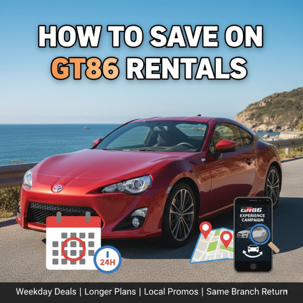 How to Save on GT86 Rentals