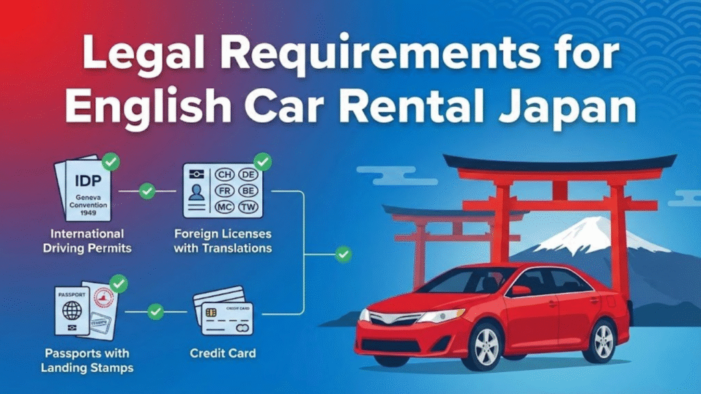 Legal Requirements for English Car Rental Japan