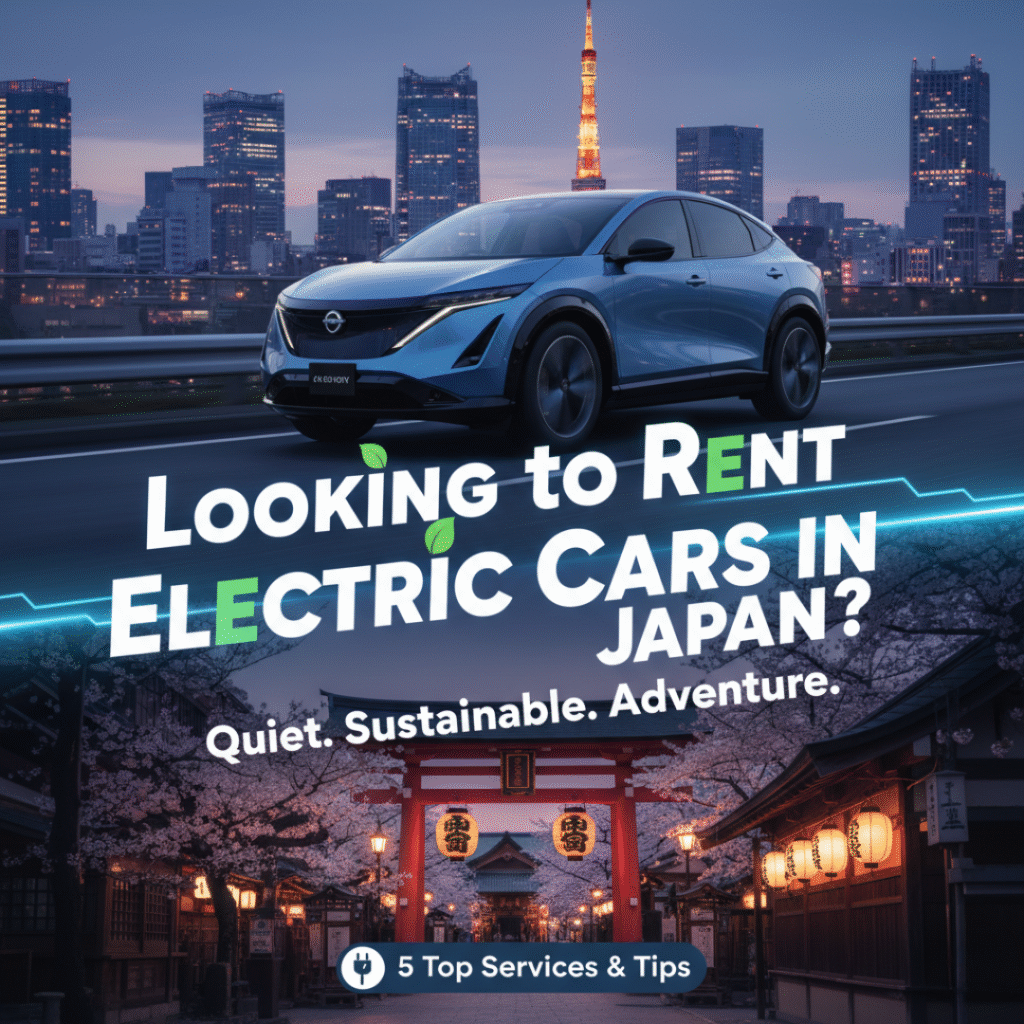 Looking to Rent Electric Cars in Japan