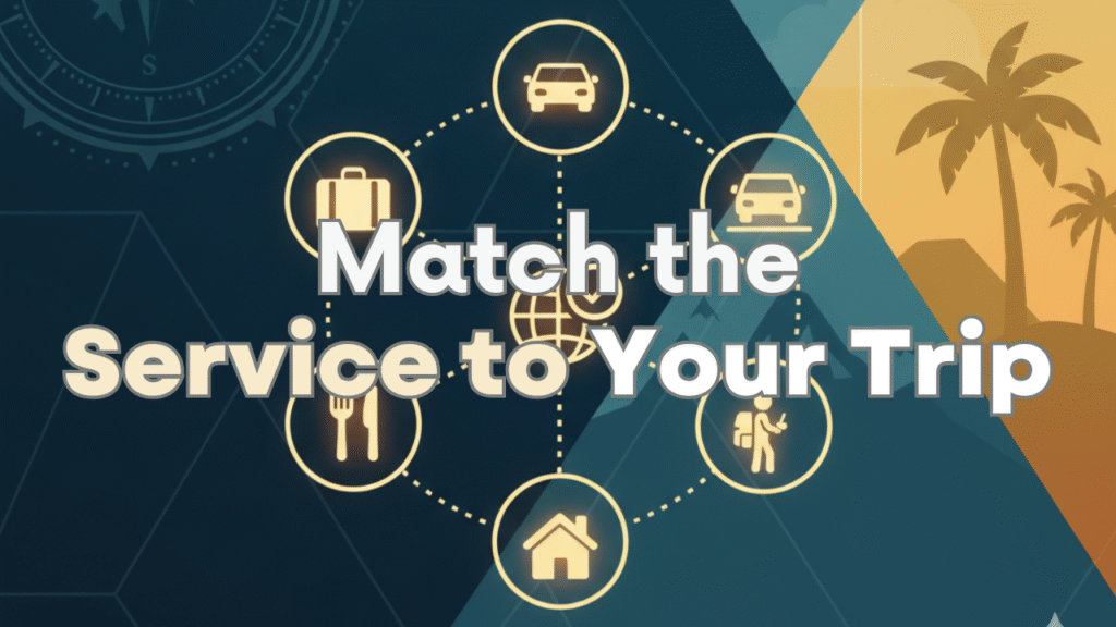 Match the Service to Your Trip