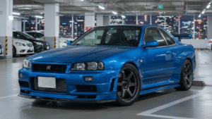 Nissan GT-R R34 [Blue]