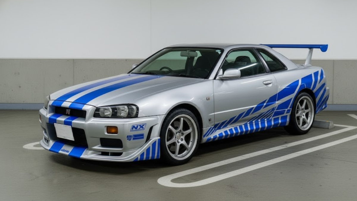 NISSAN SKYLINE GT-R Custom R34 [Silver] | JDM TOUR