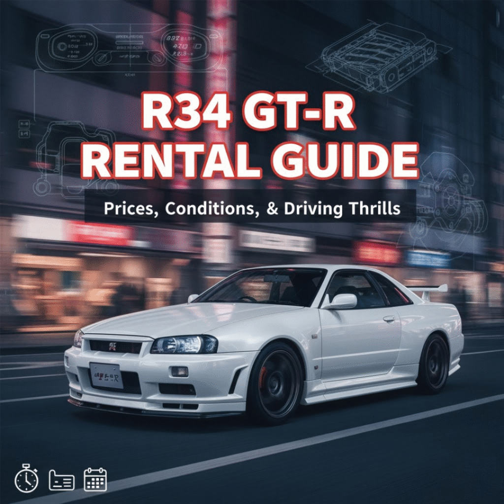 Overview of R34 GT-R Rentals