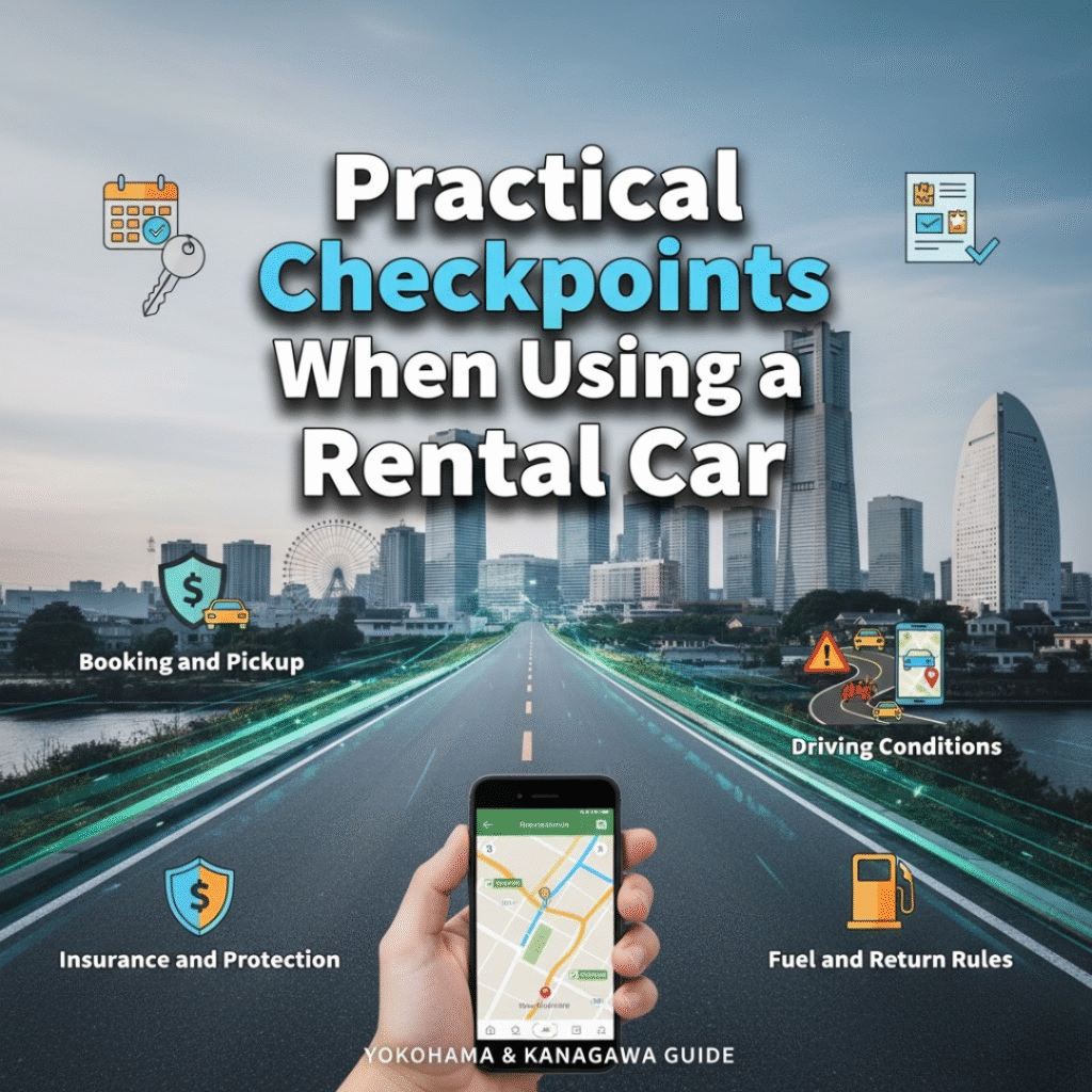 Practical Checkpoints When Using a Rental Car