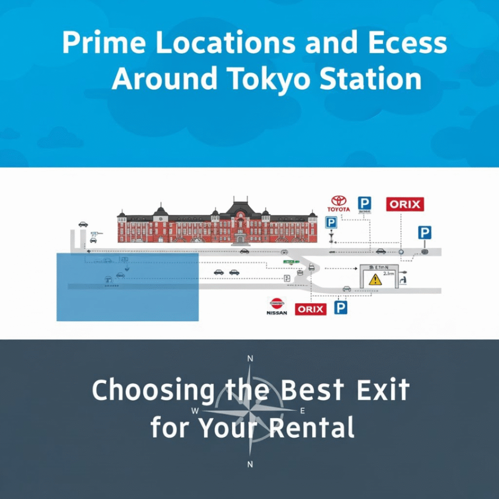 Prime Locations and Easy Access Around Tokyo Station