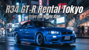 R34 GT-R Rental Tokyo – Drive the Movie Icon