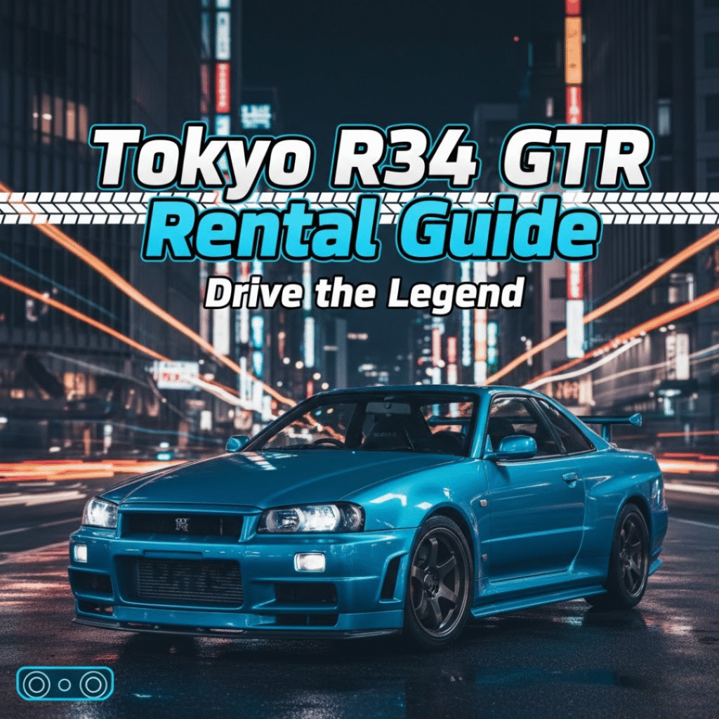 R34 GT-R rental