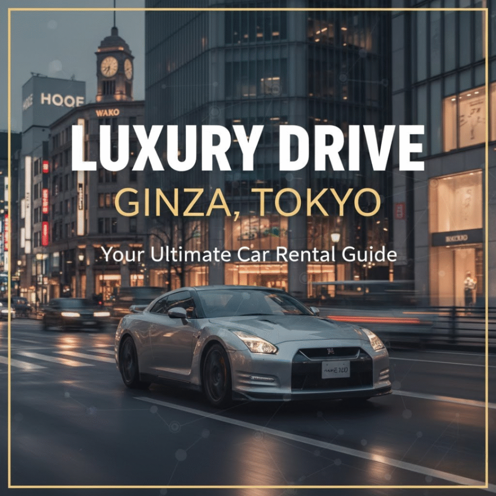 Rent a car in Ginza