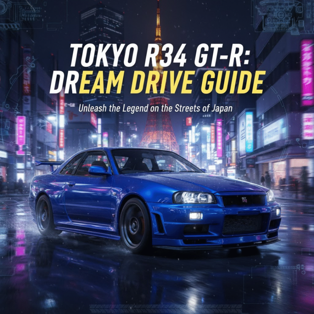 Renting an R34 GT-R
