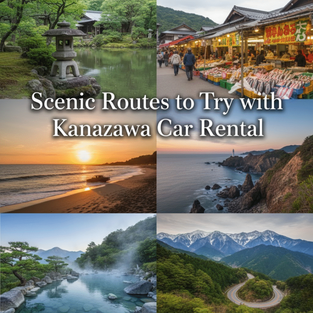 Scenic Routes to Try with Kanazawa Car Rental