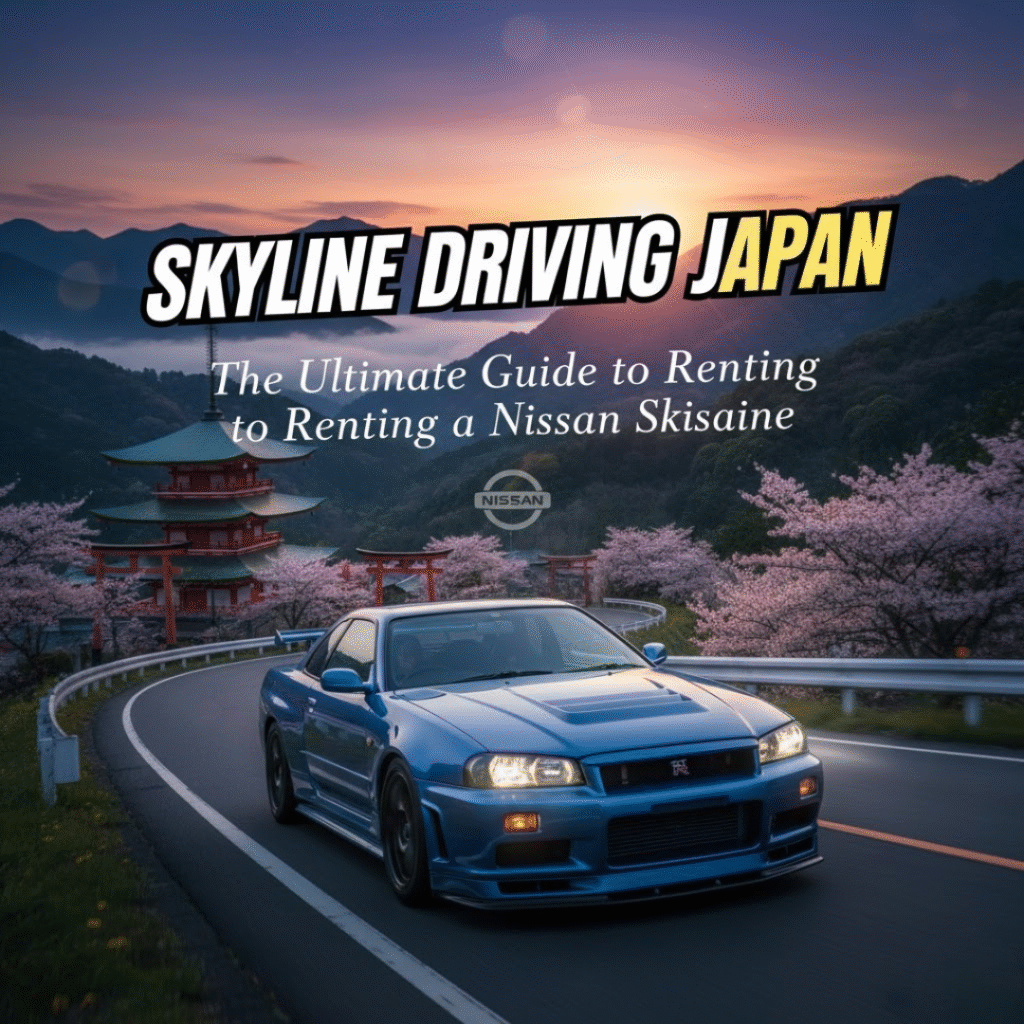 Skyline driving japan