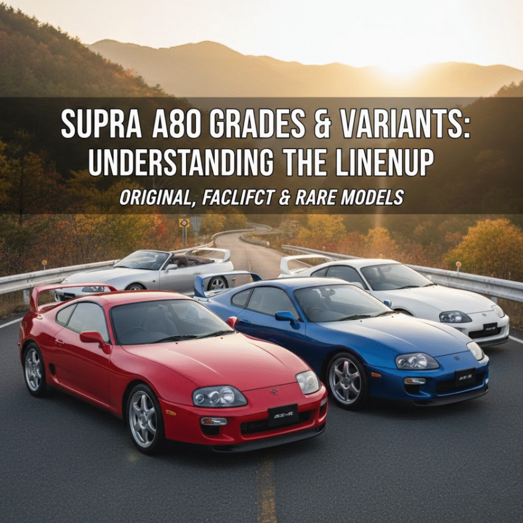 Supra A80 Grades & Variants: Understanding the Lineup