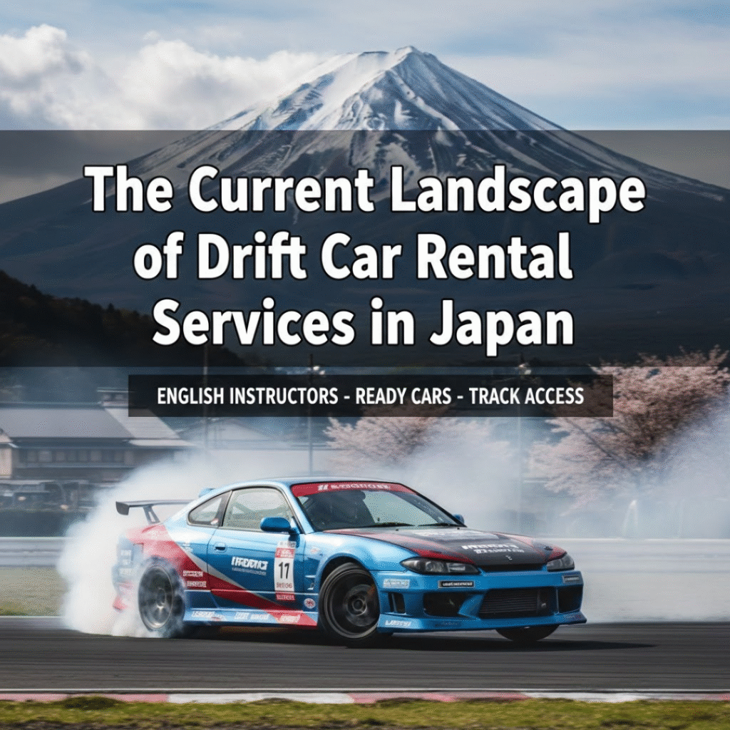 The Current Landscape of Drift Car Rental Services in Japan