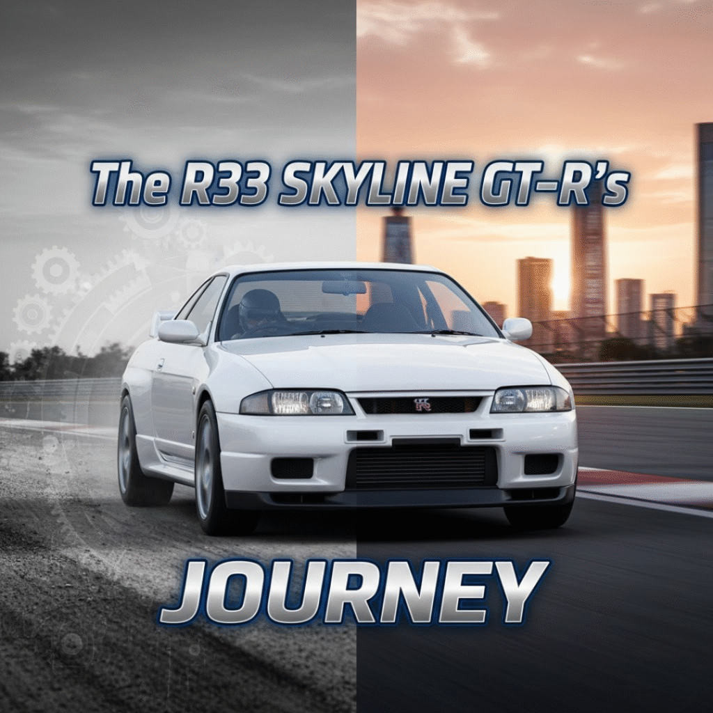 The R33 Skyline GT-R’s journey