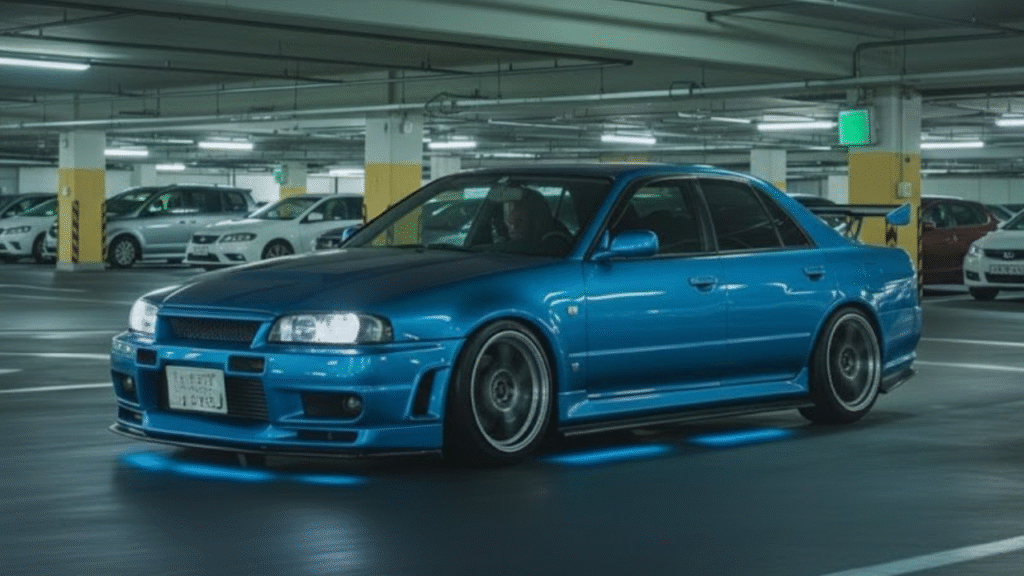 SKYLINE ER34 [Bayside blue]