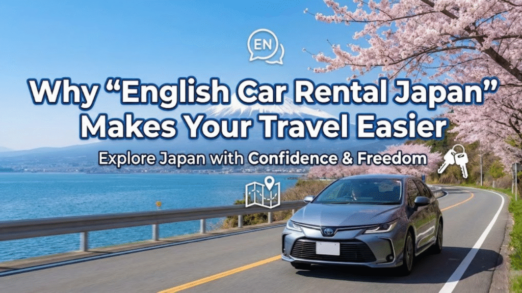 Why “English Car Rental Japan” Makes Your Travel Easier