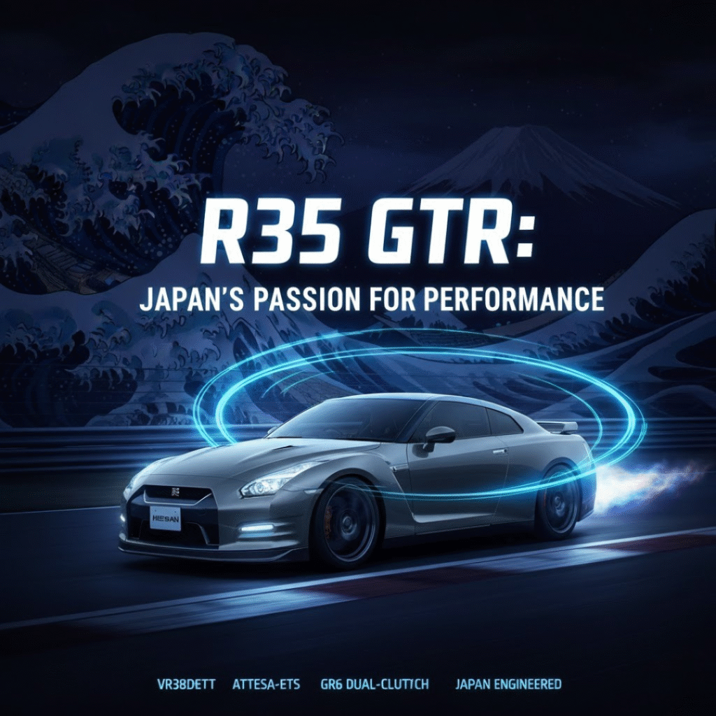GTR R35 is the symbol of Japan’s engineering spirit