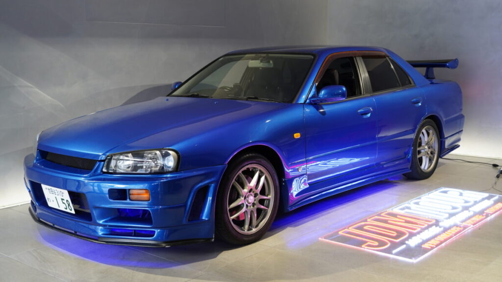 SKYLINE ER34 [Bayside blue]