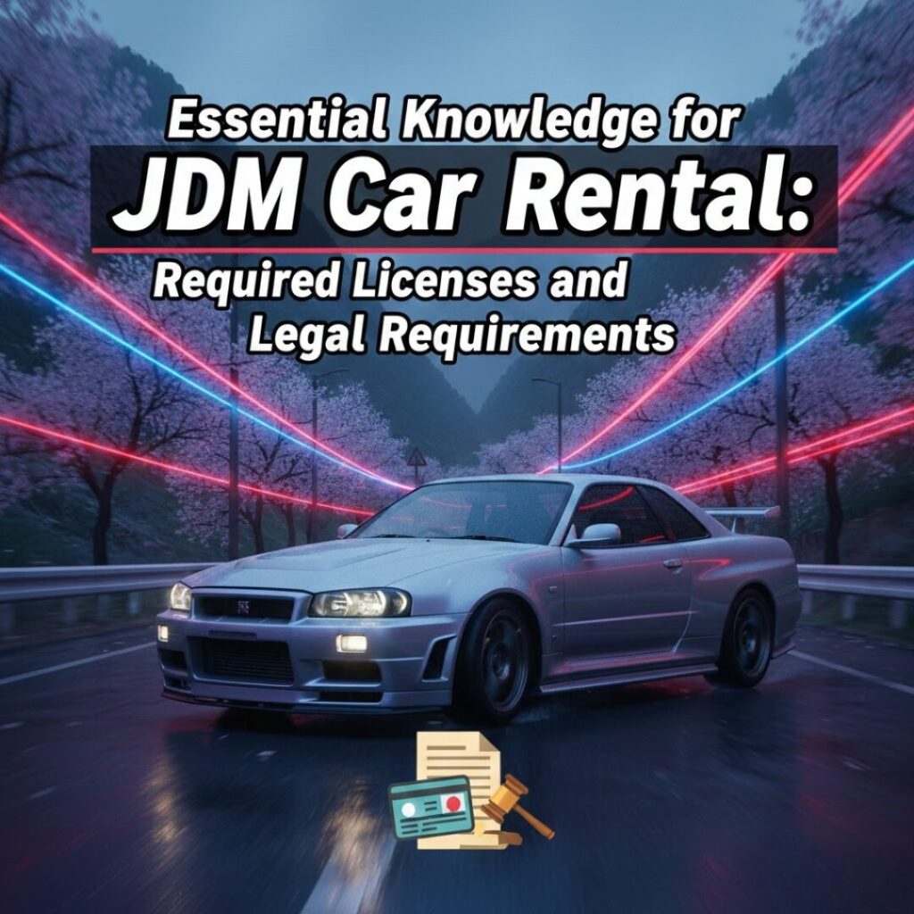 Essential Knowledge for JDM Car Rental: Required Licenses and Legal Requirements