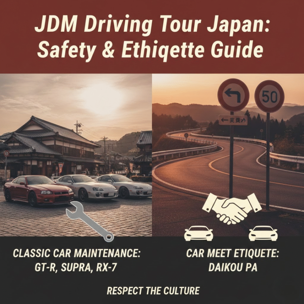 Safety, Laws, Maintenance, and Etiquette in Japan