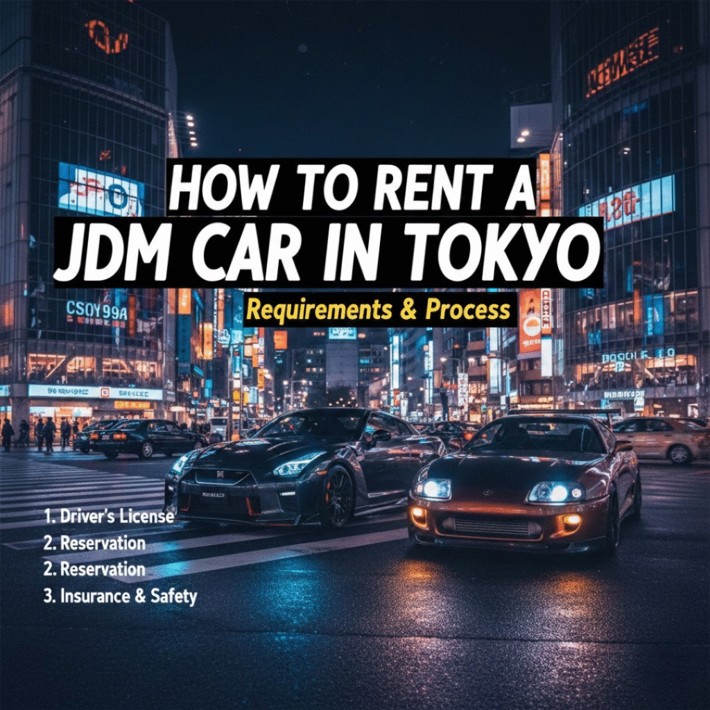 How to Rent a JDM Car in Tokyo — Requirements & Process
